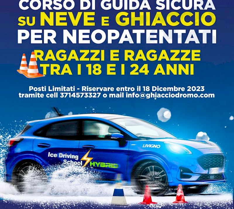 Gallery Special - Course Youth 18/24 years - Locandina_neopatentati_dicembre_2023